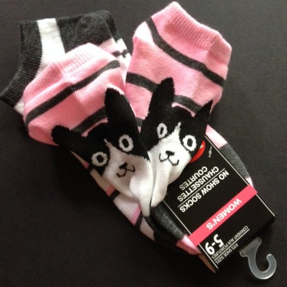 *3/$15* Fun Cat + Striped Socks - Picture 3 of 6